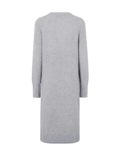 mbyM Sondra-M Strikkjole, , XS/S Light Grey Melange