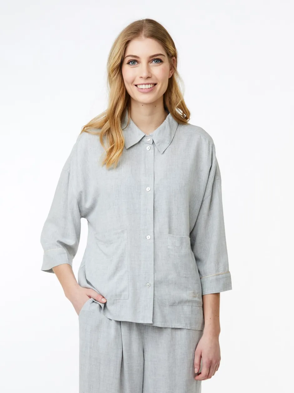 CCDK Sonja Pyjamasskjorte, , XXL*Dame Loungewear
