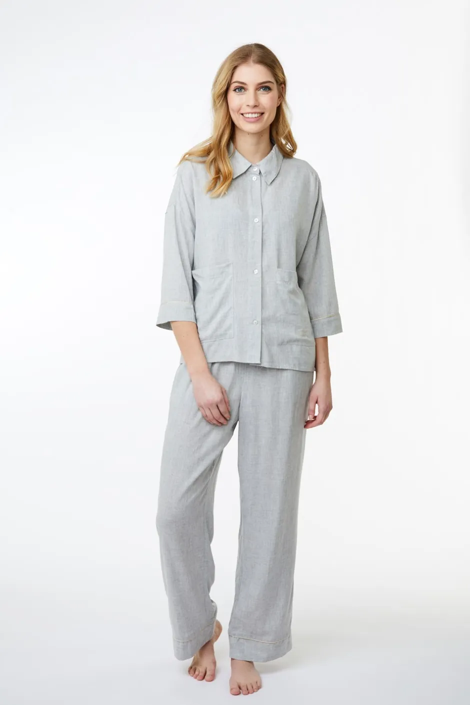 CCDK Sonja Pyjamasskjorte, , XXL*Dame Loungewear