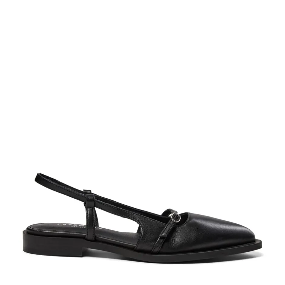 Hot Pavement Sonja Slingback Ballerinasko, , 40 Black