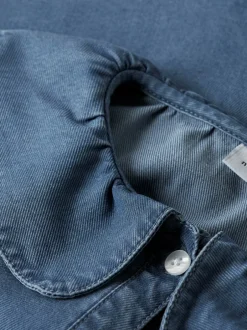 Best Name It Sophy Denim Skjorte, , 92 cm Medium Blue Denim