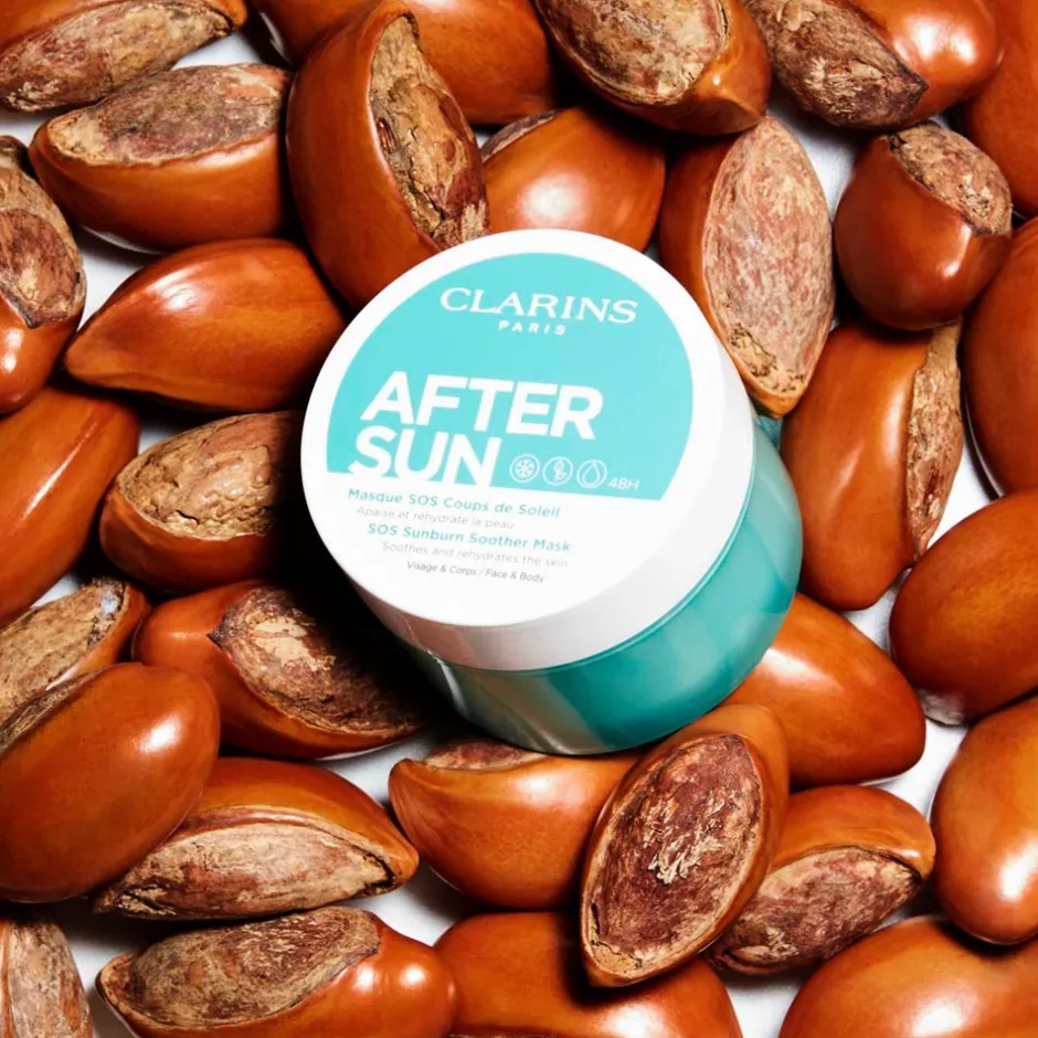 Clarins SOS Sunburn After Sun Mask, 100 ml* Solbeskyttelse