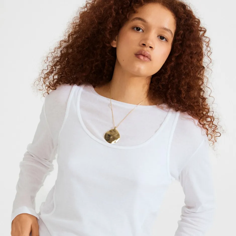 Pilgrim Sparkle Halskæde, , 90 cm Gold Plated