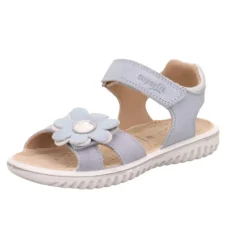 Best Superfit Sparkle Sandaler, , 31 Light Blue/Silver