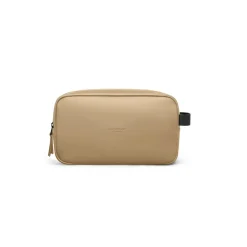 Outlet Gaston Luga Spläsh Toiletry Double Zipped Toilettaske, Latte