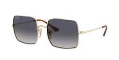 Online Ray Ban Square 1971 Classic Solbriller, Gold/blue