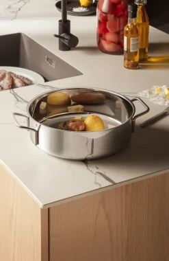 Eva Trio Stainless Steel Sautergryde, Ø28 cm* Gryder & Pander