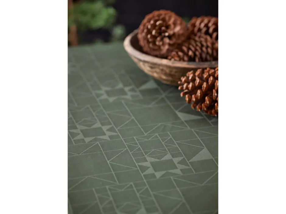 Södahl Star Damask Dug, , Ø180 cm* Køkkentekstiler