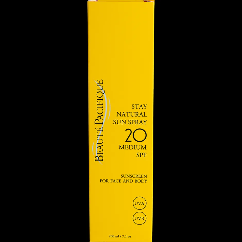 Beauté Pacifique Stay Natural Sun Oil Spray, SPF 20, 200 ml* Solbeskyttelse