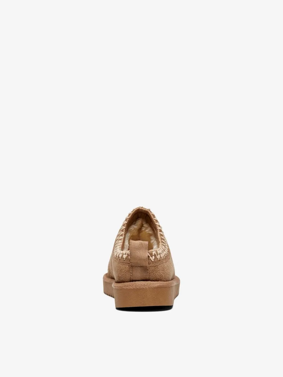 Discount ONLY Stella Slippers, , 38 Cognac