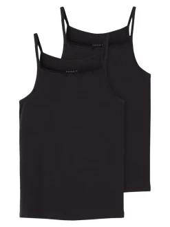 Clearance Name It Strap 2-pak Undertrøje, , 122-128 cm Black