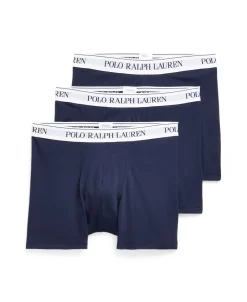 Clearance Ralph Lauren Stretch Cotton 3-pak Boxer Breif, , XXL Navy White