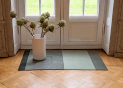 New Tica Copenhagen Stripe Horisontal Gulvtæppe, , 67x120 cm Grøn/Støvet/Mørk Grøn