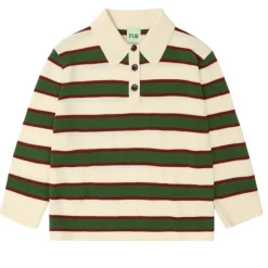 FUB Striped Polo, , 120 cm*Børn T-Shirts & Toppe