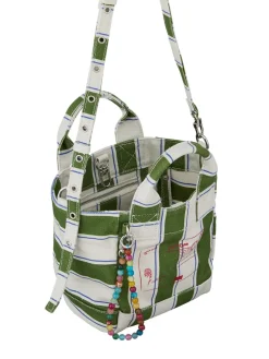 Beck Söndergaard Stripie Canvas Gabby Crossbody,*Dame Crossovers & Skuldertasker