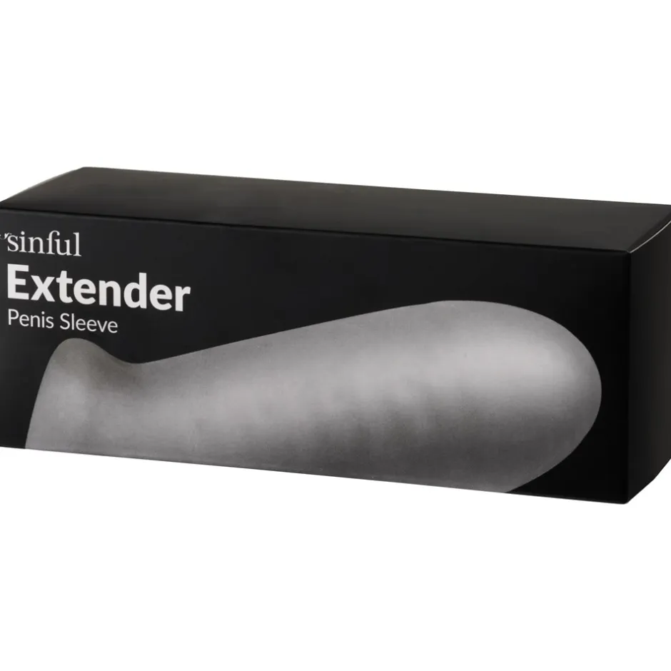 Sinful Strækbar Penis Extender Sleeve* Sexlegetøj