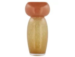 Online Villa Collection Styles Vase, Yellow/Amber