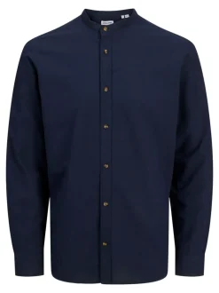 Jack&Jones Summer Band Skjorte, , XL Navy Blazer