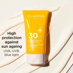 Discount Clarins Sun Body Youth Protecting Solcreme, , 150 ml SPF 30