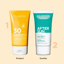 Discount Clarins Sun Body Youth Protecting Solcreme, , 150 ml SPF 30