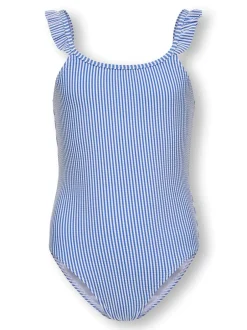 KIDS ONLY Sunny Structure Badedragt, , 158-164 cm*Børn Badetøj