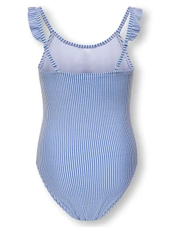 KIDS ONLY Sunny Structure Badedragt, , 158-164 cm*Børn Badetøj