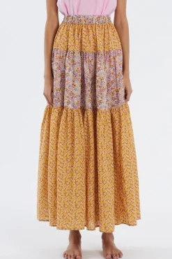 Lollys Laundry Sunset Nederdel, , XL*Dame Nederdele