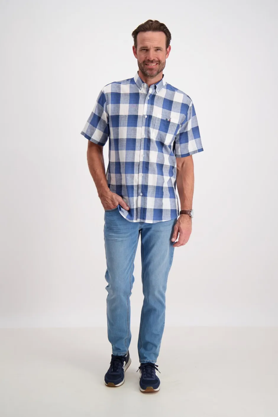 Bison Superflex 5 Pocket Jeans, , W36/L34* Jeans