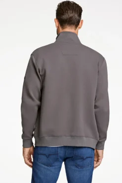 Bison Superflex Structure Sweat Cardigan, , 4XL* Cardigans
