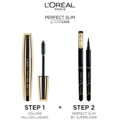 Best L'Oreal Paris Superliner Perfect Slim Eyeliner, Sort