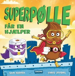 Carlsen Superpølle Får En Hjælper*Børn Børnebøger|Børnebøger