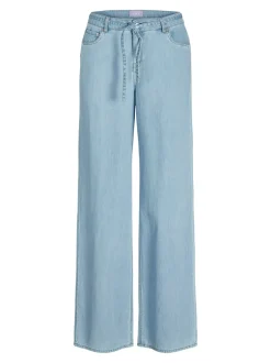 JJXX Sura Wide Linen Blend Jeans, , 29*Dame Jeans