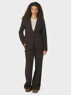 Clearance Neo Noir Sury Suit Bukser, , 40 Dark Brown