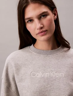 Outlet Calvin Klein Sweatshirt, , L Grey Heather
