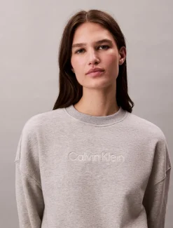 Outlet Calvin Klein Sweatshirt, , L Grey Heather