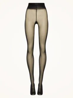 Clearance Wolford Synergy 40 Leg Support Tights, Sort, L Black
