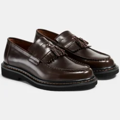 Best TGA T51 Loafers, , 44 DK Brown