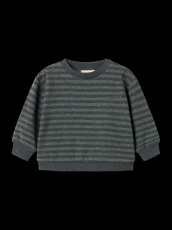 New MarMar Copenhagen Tammas B Bluse, , 86 cm Forest Stripe Mel.