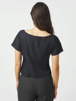 New Neo Noir Tango Structure Top, , 40 Dark Navy