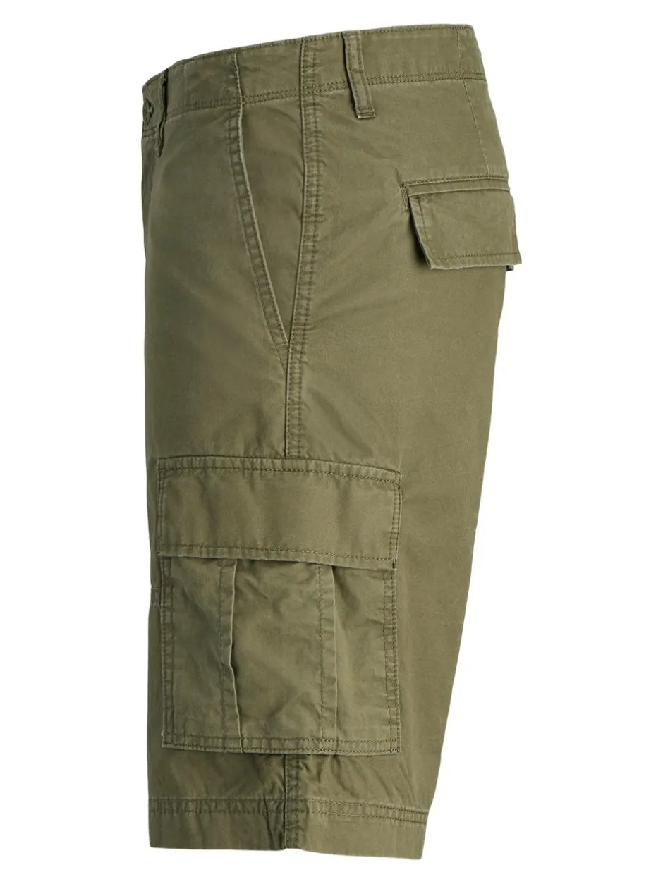 Jack&Jones Tcole Mateo Cargo Shorts, , M Olive Night