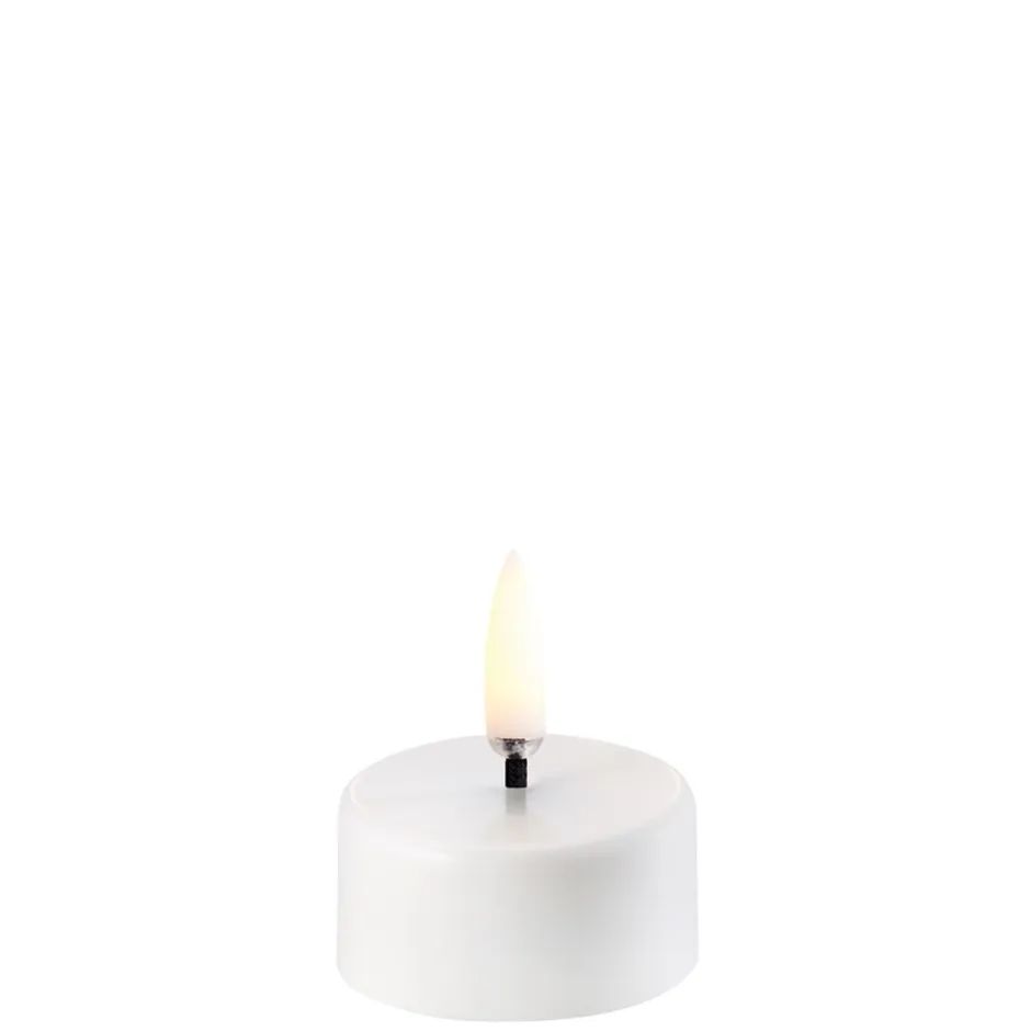 Clearance Uyuni Tealight 400 LED Fyrfadslys, White