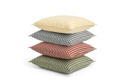 New HAY Terrazza Bold Strip Pude, , 50x50 cm Yellow