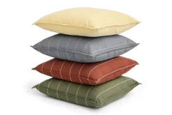 Discount HAY Terrazzo Narrow Stripe Pude, , 60x60 cm Olive