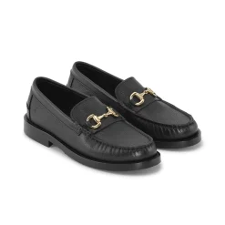 Sale Playboy Footwear The Amelia Loafers, , 39 Black Leather