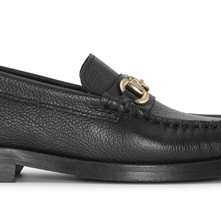 Sale Playboy Footwear The Amelia Loafers, , 39 Black Leather