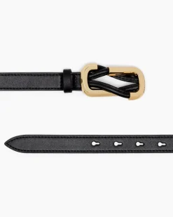 Hot Marc Jacobs The Dual Bælte, , L/XL Black/Gold