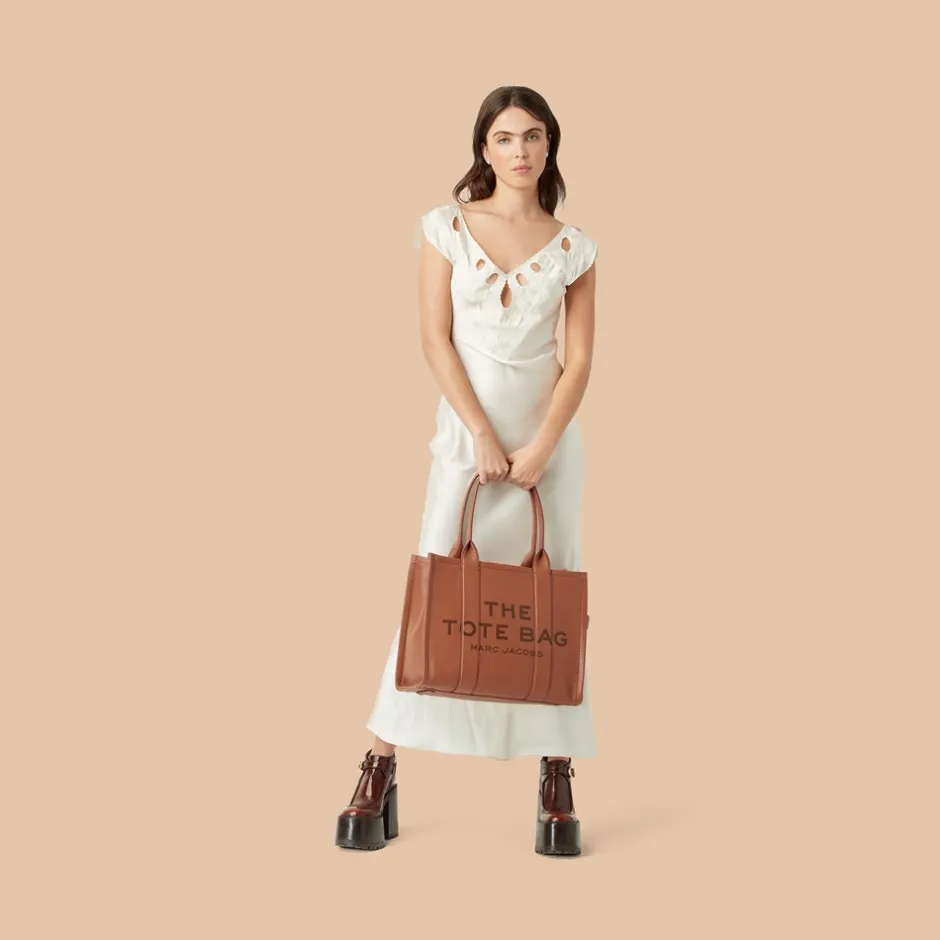 Marc Jacobs The Leather Large Tote Bag,*Dame Shoppere