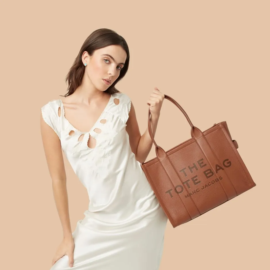 Marc Jacobs The Leather Large Tote Bag,*Dame Shoppere