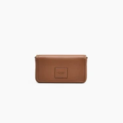 Clearance Marc Jacobs The Leather Mini Crossbody, Argan Oil