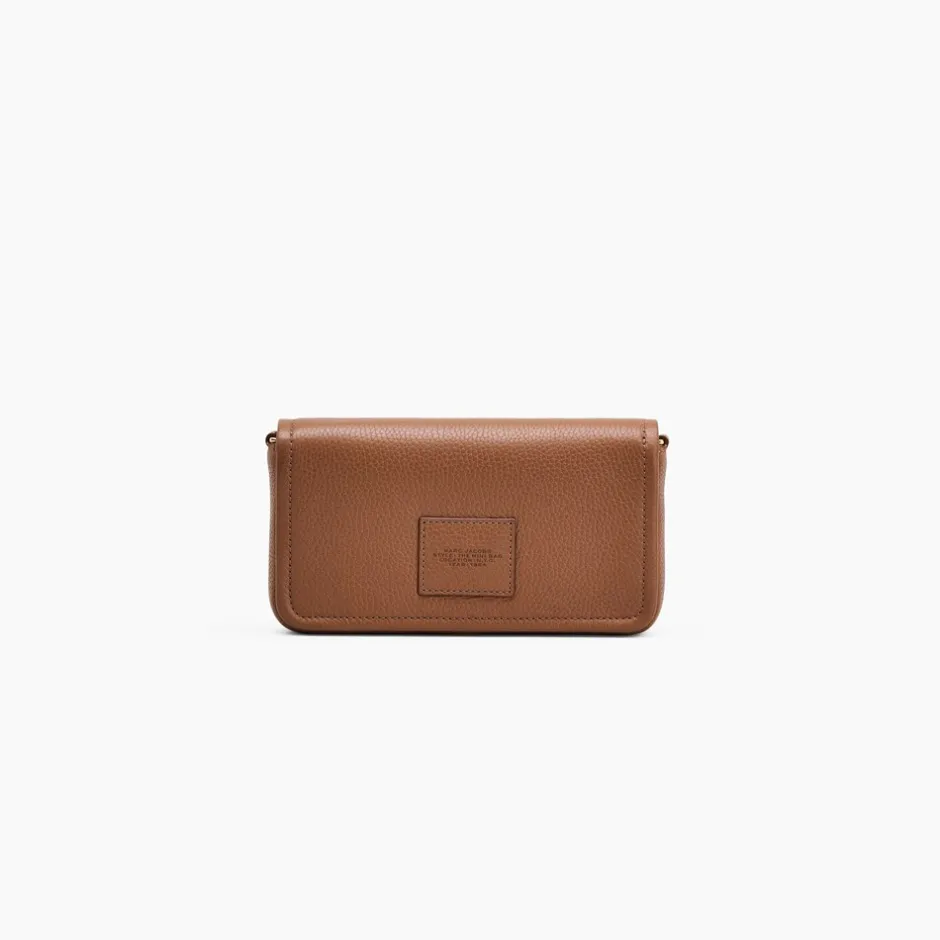 Clearance Marc Jacobs The Leather Mini Crossbody, Argan Oil